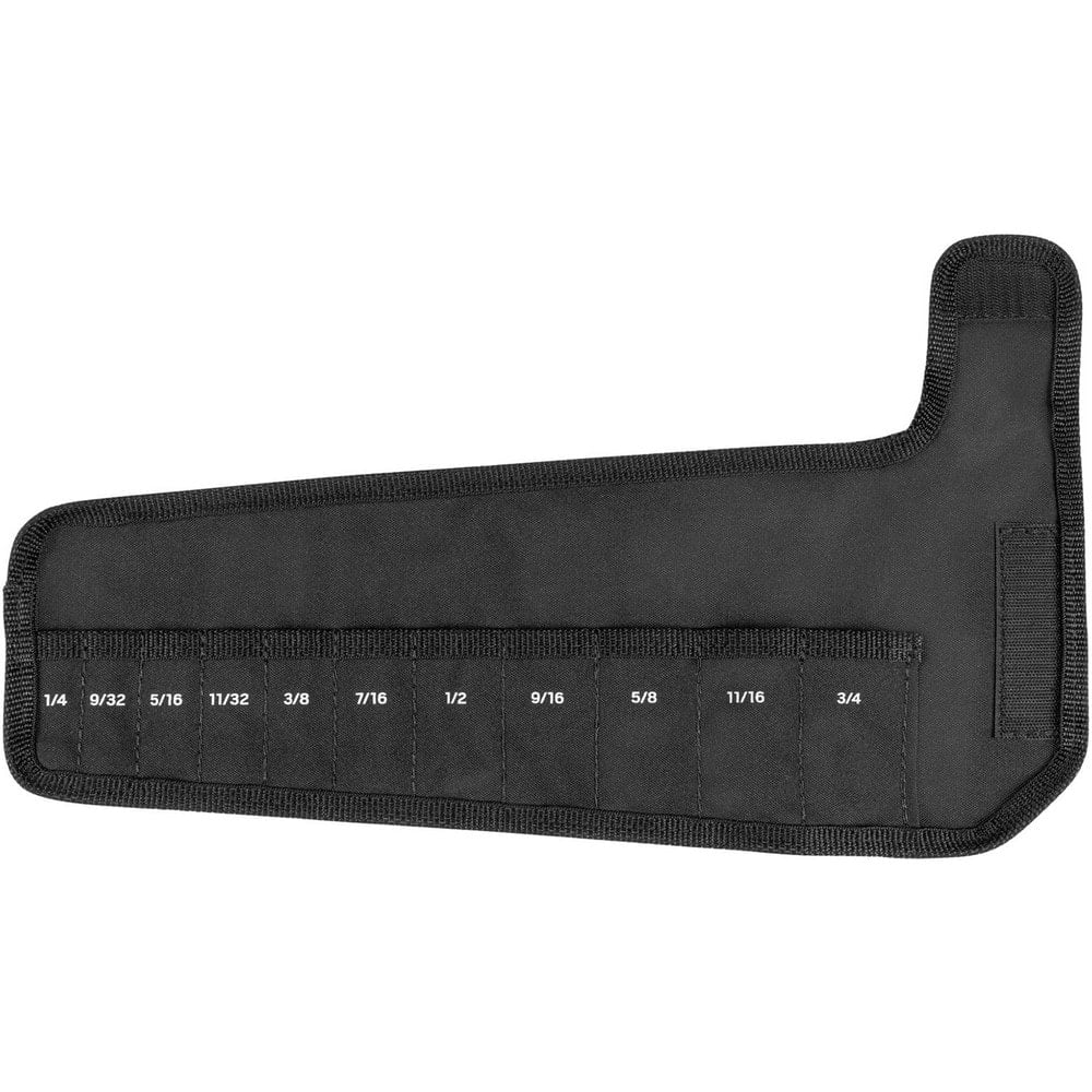 Tool Pouches & Holsters, Holder Type: Tool Pouch , Tool Type: Wrench Pouch , Closure Type: Hook & Loop , Material: Polyester , Color: Black  MPN:OTP21106