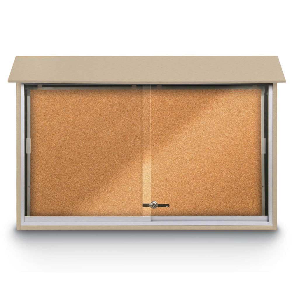 Enclosed Cork Bulletin Board: 45