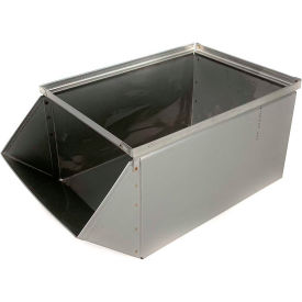 Stackbin® Stainless Steel Stacking Hopper Front Container 12