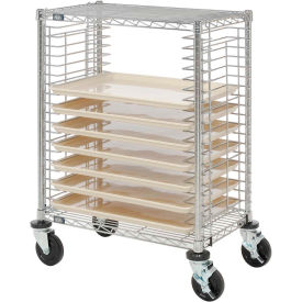 Nexel® Side Load Wire Tray Cart with 19 Tray Capacity 315168