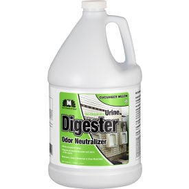 Nilodor Urine Digester with Odor Neutralizer Cucumber Melon Gallon Bottle 4 Bottles/Case 128ZCM