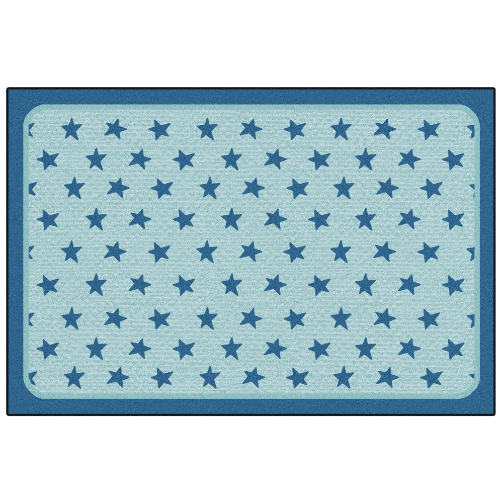 Carpets for Kids KID$Value Rugs Super Stars Decorative Rug, 3ft x 4ft6in, Dark Blue (Min Order Qty 2) MPN:37.65