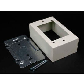 Wiremold V2448 Switch & Receptacle Box 1-Gang W/Extension Base Ko 4-5/8