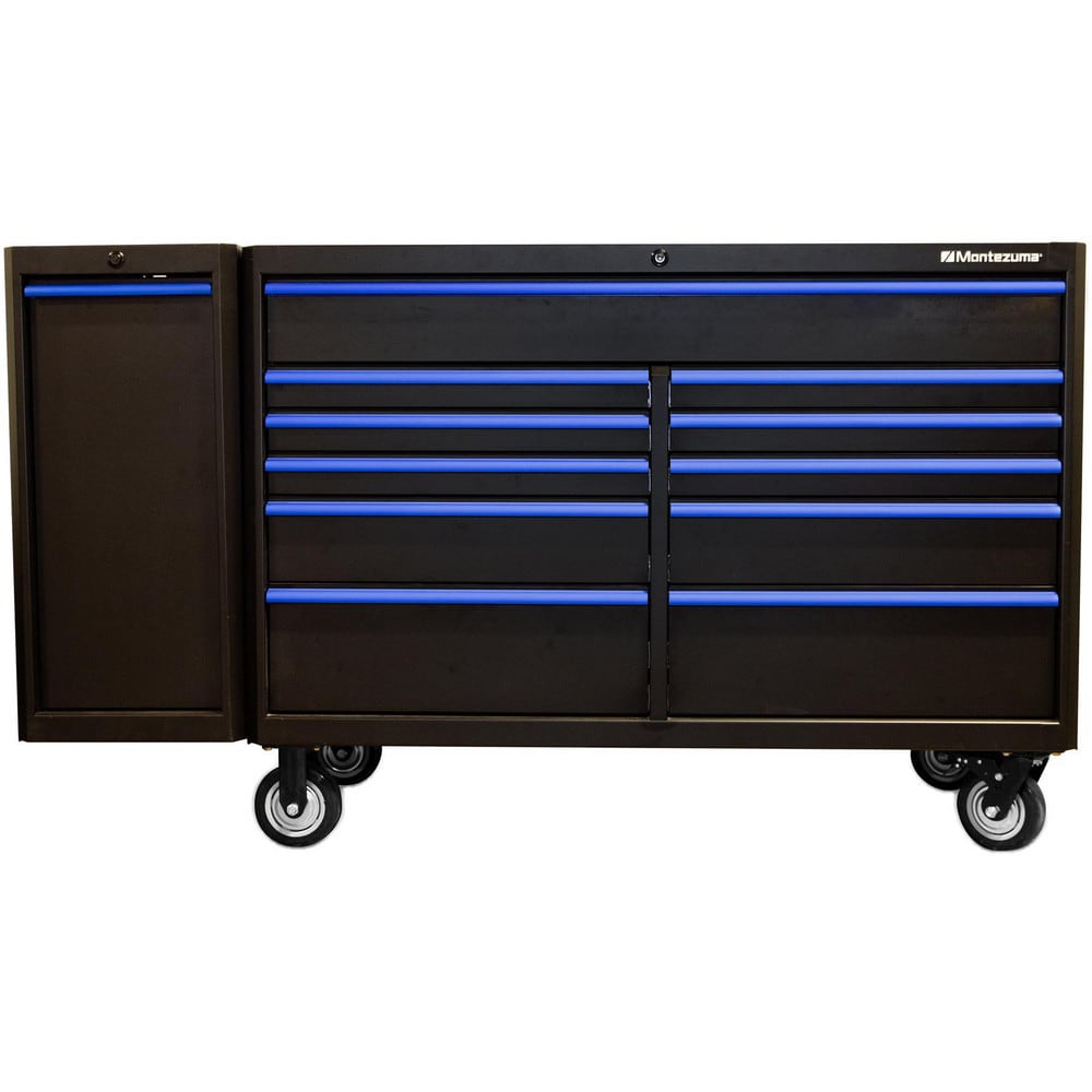 Tool Boxes, Cases & Chests, Overall Weight Capacity: 450lb , Locking Mechanism: Tubular Key Lock , Color: Black  MPN:BKM1624SC