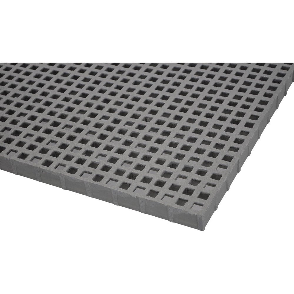 Grating, Stair Treads & Step Bars, Type: Grating , Material: Fiberglass Reinforced Plastic , Surface Style: Meniscus , Overall Length: 144.00in  MPN:260793