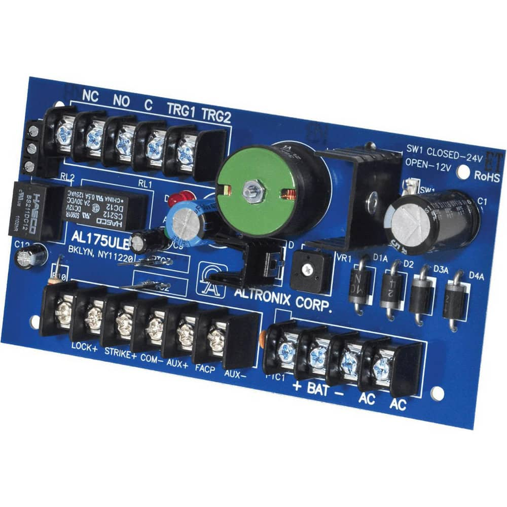 Electromagnet Lock Accessories, Accessory Type: Boards & Modules , For Use With: Altronix Power Supplies  MPN:AL175ULB