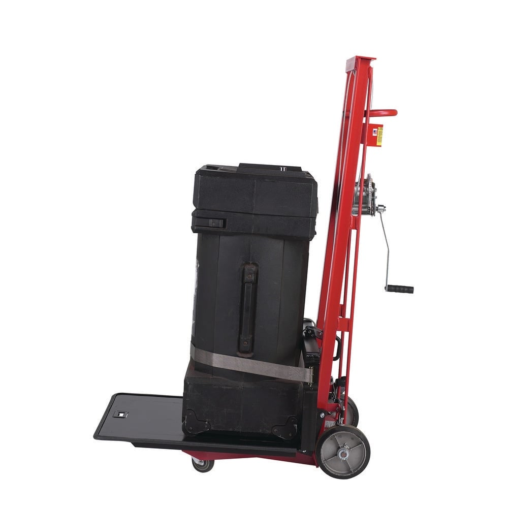 Manually Operated Lifts, Lift Type: Manual Winch , Type: Pedalift , Load Capacity: 750lb , Load Capacity (Lb. - 3 Decimals): 750.000 , Invertible Forks: No  MPN:260130