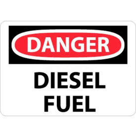 NMC D427P OSHA Sign Danger Diesel Fuel 7