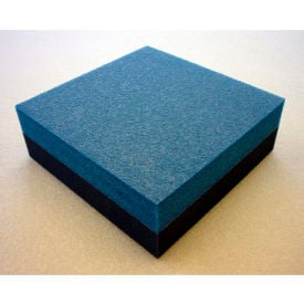 Clark Foam Products 1001166 Foam Sheet 220 Poly Blue/Charcoal 2