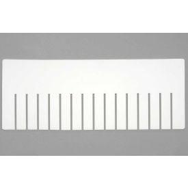 Dandux Length Divider 50P0023073 for Dividable Stackable Box 50P0114080 White - Pkg Qty 6 50P0023073