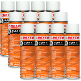 Betco® Glybet III Disinfectant Citrus Bouquet Scent 15.5 oz. Aerosol Spray 12/Case 10862300