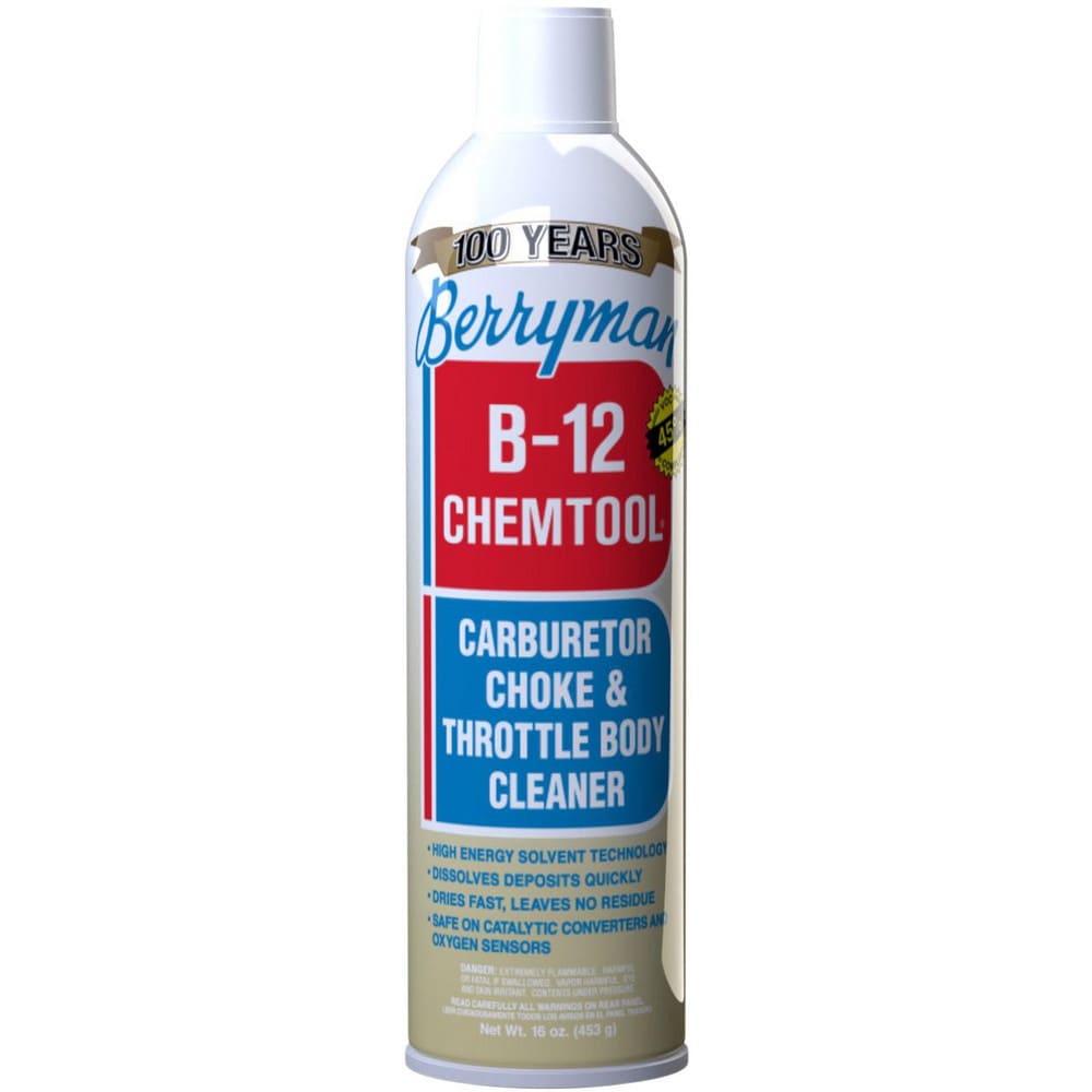 Automotive Cleaners & Degreaser, Product Type: B-12 Chemtool Carburetor Cleaner - 45% VOC Compliant , Container Type: Aerosol Can , Container Size: 16 oz  MPN:0117-45