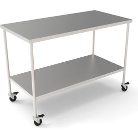 John Boos® Stainless Steel Mobile Instrument Table 20 x 20