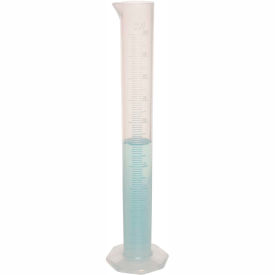 Bel-Art Single Scale Graduated Cylinder 284550000 100ml Capacity 1.0ml Graduation Clear 1/PK 284550000