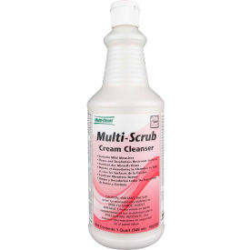 Multi-Clean® Multi-Scrub Crme Cleanser - Floral Quart Bottle 12 Bottles - 902328 902328