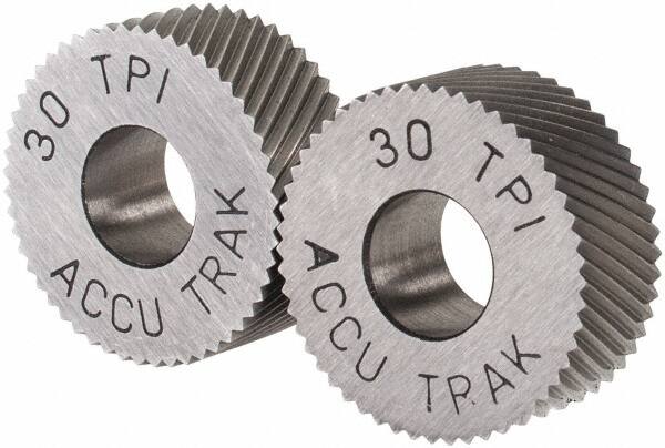 1/4 Inch Face Width, 5/8 Inch Diameter, High Speed Steel Knurl Wheel Set MPN:KD GK30