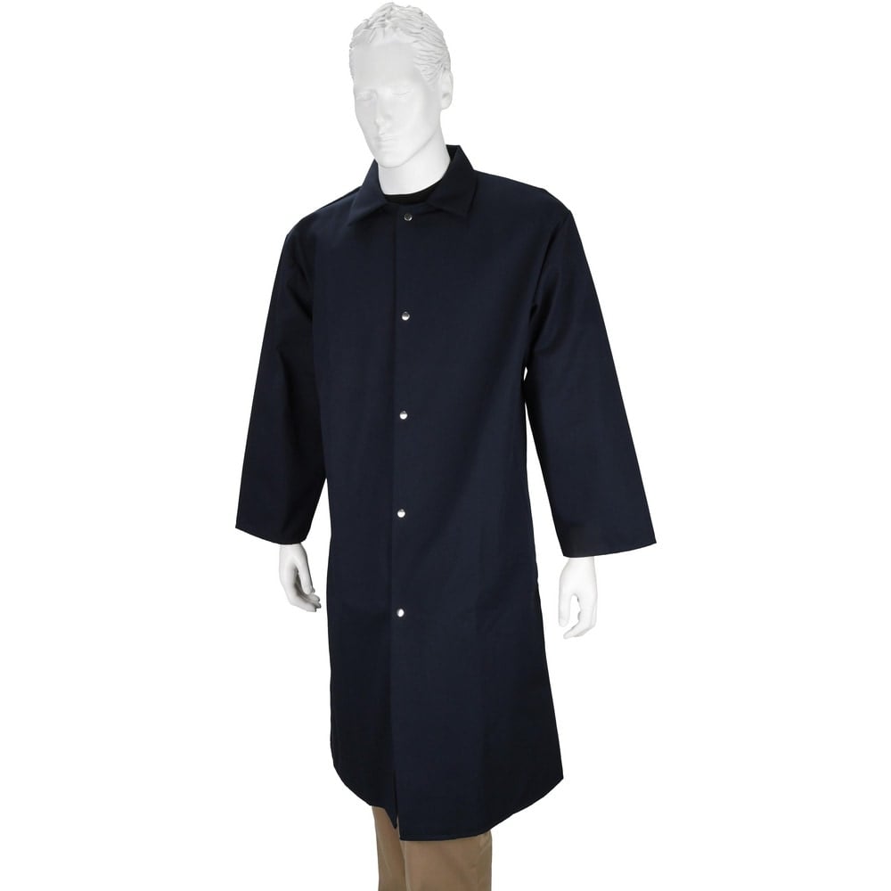 Smocks & Lab Coats, Garment Style: Lab Coat, Smock , Material: Polyester, Cotton , Size: Small , Color: Navy Blue , Sleeve Length: 21  MPN:PS-553030100048