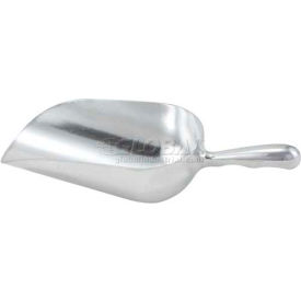 Winco AS-58 Utility Scoop 58 oz Aluminum Sure Grip Handle - Pkg Qty 12 AS-58