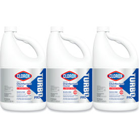 Clorox® Turbo Pro Disinfectant Cleaner For Sprayer Devices 121 oz. Capacity Bottle Pack of 3 60091