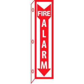 NMC™ Fire Flange Plastic Sign Fire Alarm 4