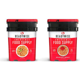 ReadyWise 40-40240 Entre and Breakfast Bucket 1 Month2 Servings/ Day 240 Servings 40-40240