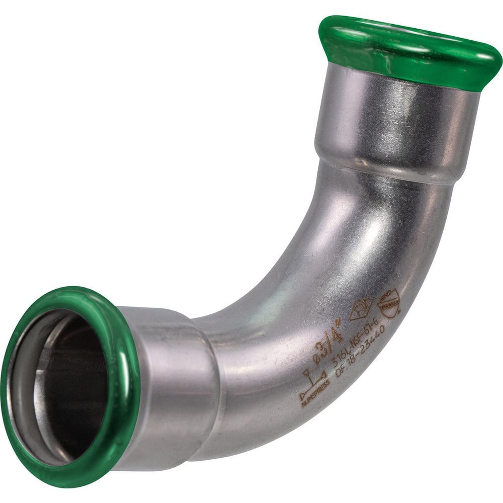 Stainless Steel Pipe Fittings, Fitting Type: Press x Press , Fitting Size: 1-1/2 , Material Grade: 316  MPN:MBF0311/26GE