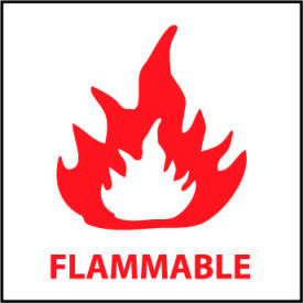 Graphic Safety Labels - Flammable S12AP