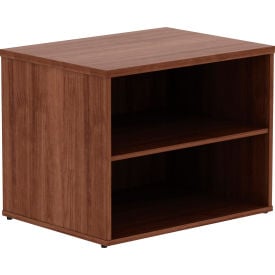 Lorell File Storage Cabinet Credenza - Walnut - Relevance Series LLR16232