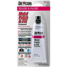 Devcon® Metal Patch & Fill 50345 3 Oz. Tube 50345