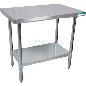 BK Resources 430 Stainless Steel Table 36 x 30