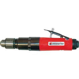 Universal Tool Reversible Straight Air Drill Jacobs 1/4