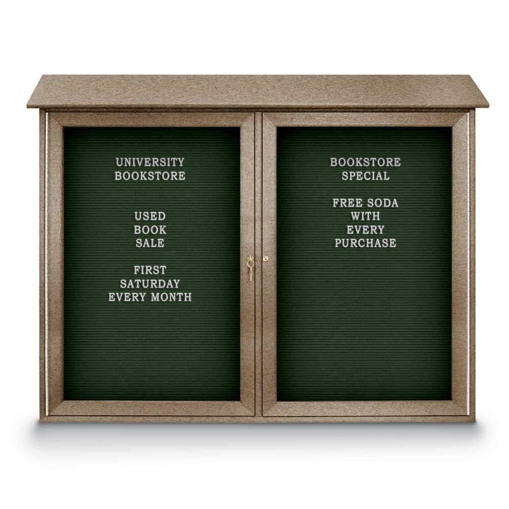 Enclosed Letter Board: 45