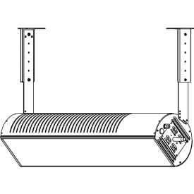 SunStar Wall/Ceiling Telescopic Mounting Bracket Kit for GLASS® Infrared Heaters 15