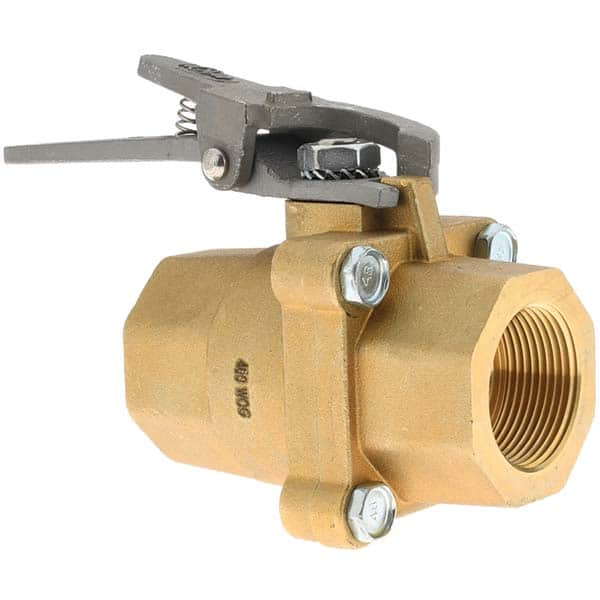 Full Port Air Brake Manual Ball Valve: 1-1/4