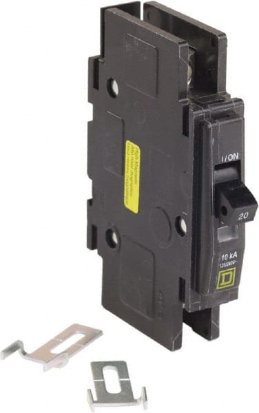 20 Amp, 240 VAC, 1 Pole, Panel Mount Miniature Circuit Breaker MPN:QOU120HM