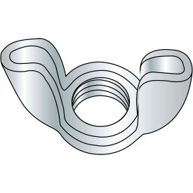 Wing Nut - Cold Forged - #8-32 - Type A Light Series - Low Carbon Steel - Zinc CR+3 - UNC - 100 Pk 863011