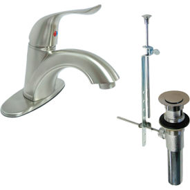 Dominion Faucets Lavatory Faucet w/ Pop Up 1.2 GPM Satin Nickel 77-1910