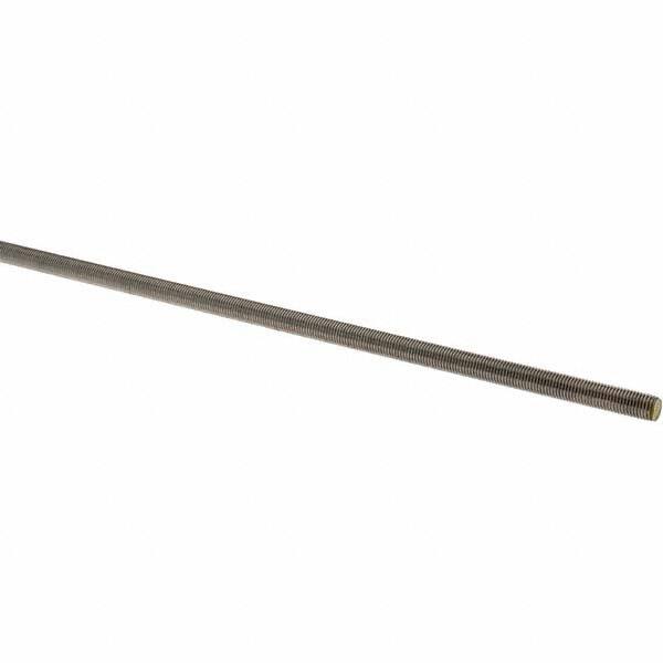 Threaded Rod: 7/8-9, 6' Long, Stainless Steel, Grade 316 MPN:242312