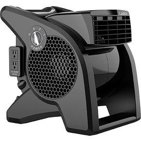 Lasko Pivoting Blower Utility Fan 3 Speed Black U15617