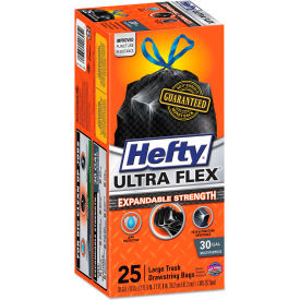 Hefty® Ultra Flex Waste Bags 30 Gal 1.05 mil 6