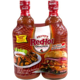 Frank's Red Hot Original Hot Sauce 25 oz 2 Pack 22000709