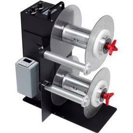 Labelmate USA Automatic Dual Spindle Rewinder for Rolls Up To 6-1/2