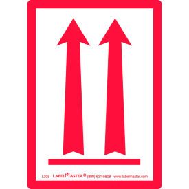 LabelMaster®L305 Red Arrows Up Air Label Paper 2 15/16