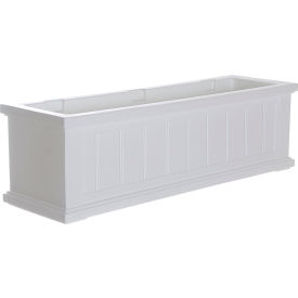 Mayne® Cape Cod 3-ft. Window Box Planter White 4840-W