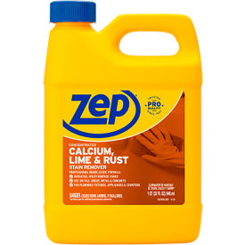 Zep Calcium Lime & Rust Stain Remover 32 oz. Bottle 12 Bottles/Case ZUCAL32