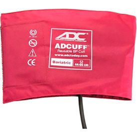 ADC® Bariatric Adcuff™ Reusable Sphyg Cuff One-Tube Latex-Free Burgundy 845-12BXBD-1