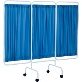 R&B® Wire Mobile Medical Privacy Screen 81