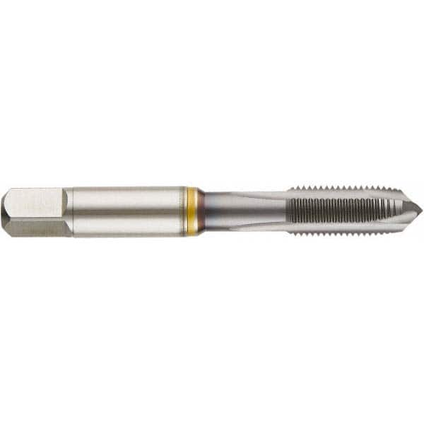 Spiral Point Tap:  #6-40 Thread, UNF, 3 Flutes, Plug Chamfer, 2B/3B Class of Fit, High-Speed Steel-E, Ignator Finish MPN:9048862035050