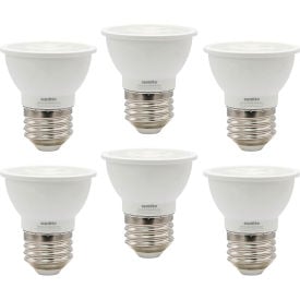 Sunlite® LED PAR16 Recessed Floodlight Bulb E26 Base 6W 500 Lumens 30K Warm White Pk of 6 41825-NS