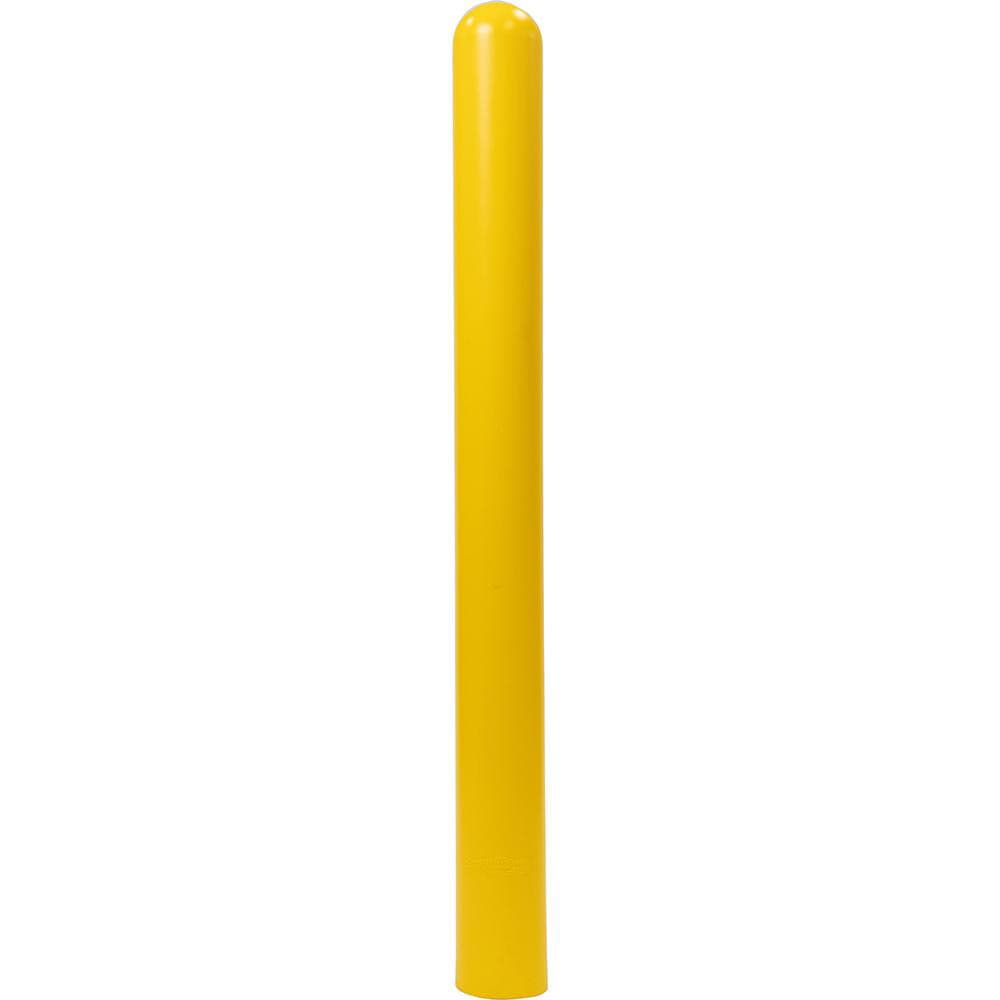 Bollard Caps, Covers & Sleeves, Type: Bollard Cover , Material: Polyethylene , Color: Yellow , Overall Height: 54 , Overall Width: 5  MPN:PPP-YL-04-52-S